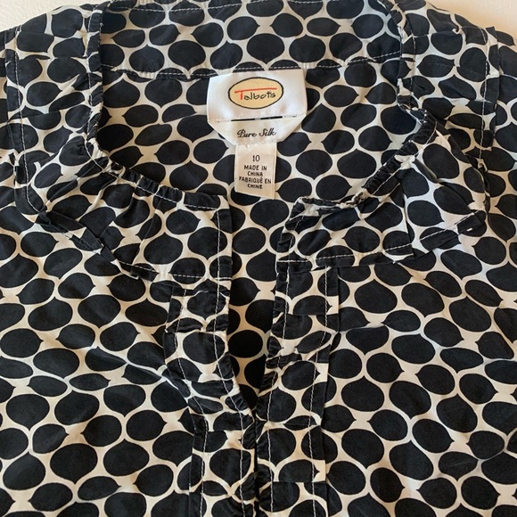 100% Pure Silk Talbots Sleeveless Blouse - Picture 5 of 10